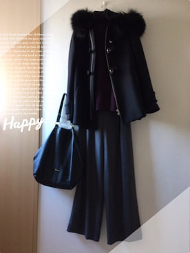 teey+さん（レディース・155cm）の冬コーディネート