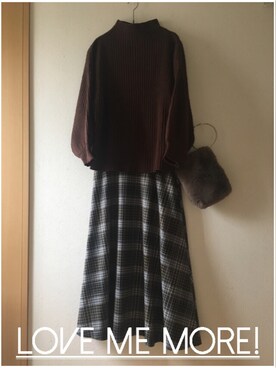 teey+さん（レディース・155cm）の冬コーディネート