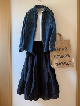 「AMERICAN HOLIC」｜teey+さん（レディース・155cm）の春コーディネート