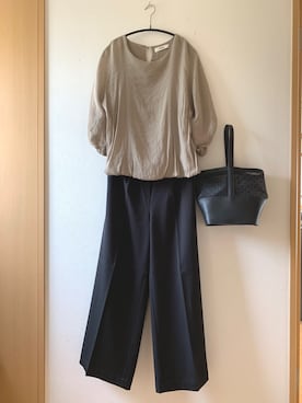 「holiday」｜「アイテム（パンプス）」を使った、teey+さん（レディース・155cm）の夏コーディネート