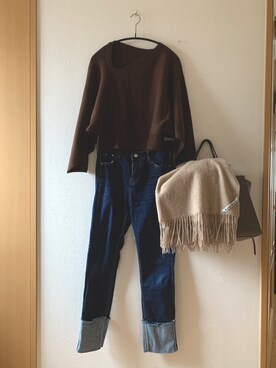 teey+さん（レディース・155cm）の冬コーディネート