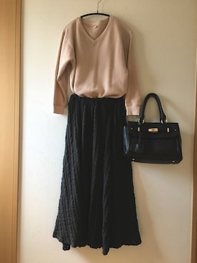 teey+さん（レディース・155cm）の冬コーディネート