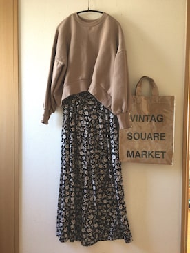 teey+さん（レディース・155cm）の春コーディネート