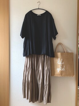 「tiptop」｜teey+さん（レディース・155cm）の夏コーディネート