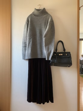 「AZUL ENCANTO」｜teey+さん（レディース・155cm）の冬コーディネート