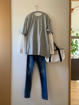 teey+さん(レディース・155cm)の春コーディネート