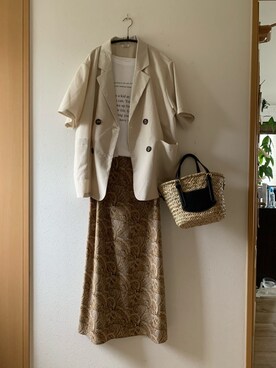 teey+さん（レディース・155cm）の春コーディネート