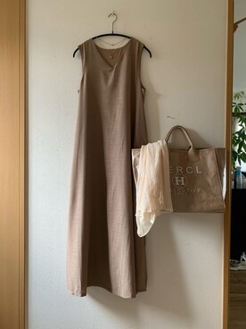 「リエディ」｜「アイテム（スニーカー）」を使った、teey+さん（レディース・155cm）の夏コーディネート