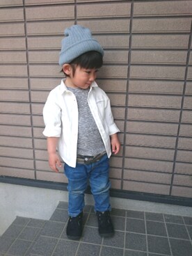 SS brothersさん(キッズ・90cm)の春コーディネート