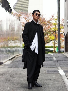 「masonmargiela」｜(深く)考えないさん（メンズ・180cm）の秋コーディネート