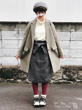 𝚔𝚘𝚣𝚞𝚢𝚊𝚖𝚊さん（レディース・165cm）の冬コーディネート