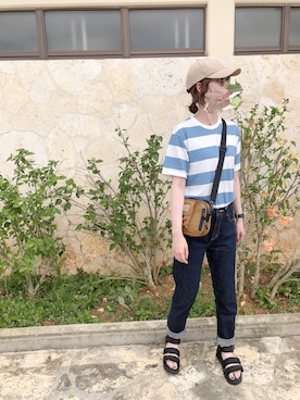 𝚔𝚘𝚣𝚞𝚢𝚊𝚖𝚊さん(レディース・165cm)の夏コーディネート