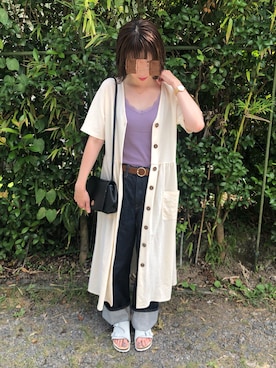 𝚔𝚘𝚣𝚞𝚢𝚊𝚖𝚊さん（レディース・165cm）の夏コーディネート