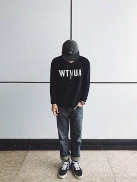 Wtaps ダブルタップス のニット セーターを使った人気ファッションコーディネート 地域 中国大陸 Wear