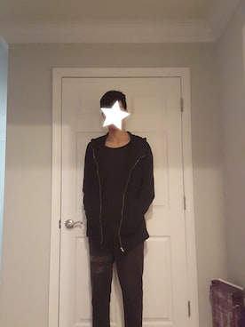 「KSUBI（スビ）のアイテム（ジャケット/アウター）」を使った、//_o\さん（メンズ・183cm）の冬コーディネート