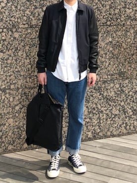 「ROTHCO（ロスコ）のアイテム（バッグ）」を使った、g_o_o_d goodsさん（メンズ・174cm）の春コーディネート