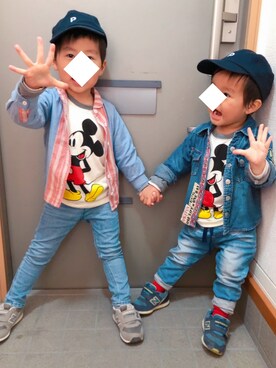 Kaaaさん(キッズ・100cm)の冬コーディネート