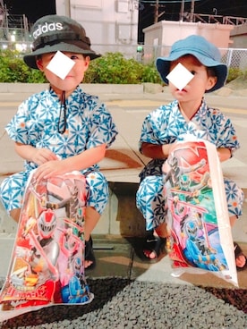 「祭り」｜「アイテム（その他）」を使った、Kaaaさん（キッズ・100cm）の秋コーディネート