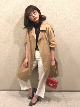 平 祐奈 | Yuna Taira使用（OLIVER PEOPLES）的時尚穿搭