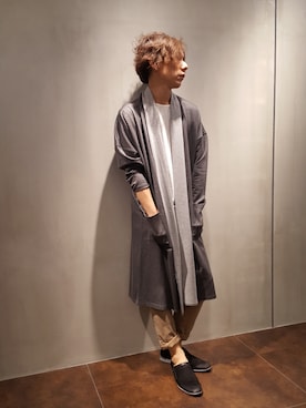 「アイテム（その他シューズ）」を使った、zakiさん（メンズ・174cm・40代）の秋コーディネート