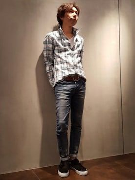 zakiさん（メンズ・174cm）の夏コーディネート