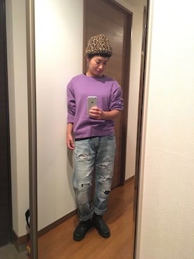 「アイテム（ピアス（両耳用））」を使った、sh!noさん（レディース・150cm・30代）の秋コーディネート