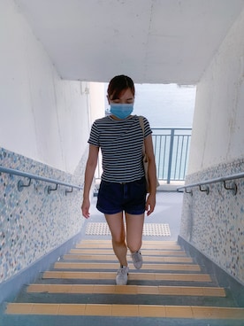 「eight sixty（エイト・シックスティ）のアイテム」を使った、銀心心さん（レディース・155cm）の秋コーディネート