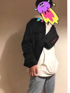 「SANTASTIC!（サンタスティック）のアイテム」を使った、ゆきっちーさん（メンズ・166cm）の春コーディネート