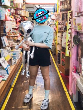 Emily👾イジュさん（レディース・157cm）の夏コーディネート