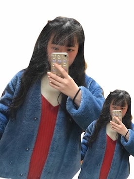 「LOWRYS FARM（ローリーズファーム）のアイテム（ムートンコート）」を使った、LISAさん（レディース・155cm）の春コーディネート