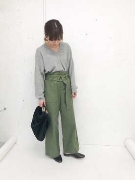 nanakoさん（レディース・153cm）の冬コーディネート