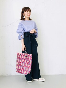 nanakoさん（レディース・153cm）の冬コーディネート