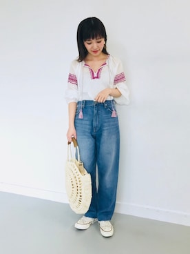 nanakoさん（レディース・153cm）の春コーディネート