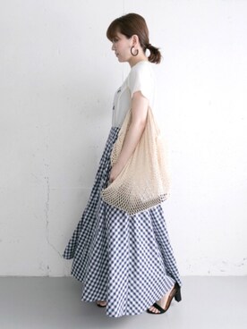 nanakoさん（レディース・153cm）の春コーディネート