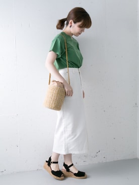 nanakoさん（レディース・153cm）の夏コーディネート