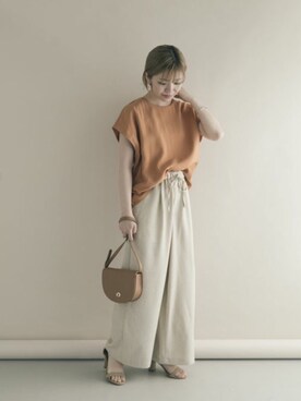 nanakoさん（レディース・153cm）の夏コーディネート