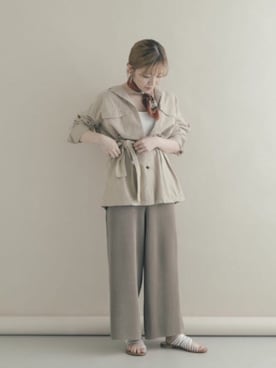 「SMELLY（スメリー）のアイテム（財布/小物）」を使った、nanakoさん（レディース・153cm）の夏コーディネート
