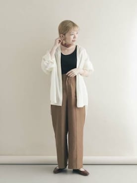 「SMELLY（スメリー）のアイテム（財布/小物）」を使った、nanakoさん（レディース・153cm）の夏コーディネート