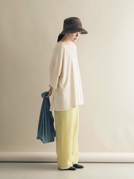 「SMELLY（スメリー）のアイテム（メイクアップ）」を使った、nanakoさん（レディース・153cm）の夏コーディネート