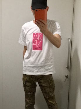 「AKB48」｜motorizerさん（メンズ・173cm）の夏コーディネート