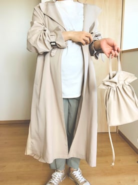 「T・S・L（ティーエスエル）のアイテム」を使った、こちゃさん（レディース・162cm）の春コーディネート