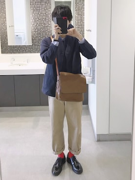 ao-iroさん（メンズ・180cm）の春コーディネート