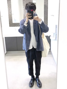 ao-iroさん（メンズ・180cm）の春コーディネート