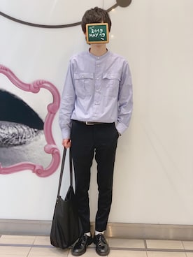 ao-iroさん（メンズ・180cm）の春コーディネート