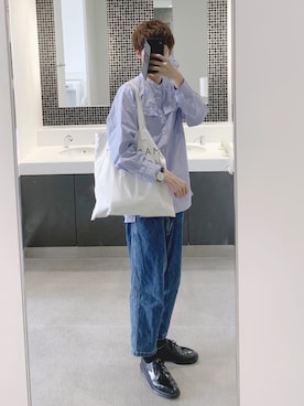 ao-iroさん（メンズ・180cm）の夏コーディネート