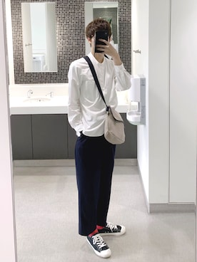 ao-iroさん（メンズ・180cm）の夏コーディネート