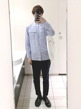 ao-iroさん（メンズ・180cm）の夏コーディネート