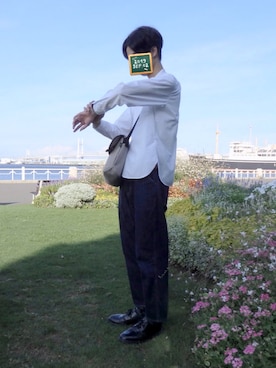 ao-iroさん（メンズ・180cm）の秋コーディネート