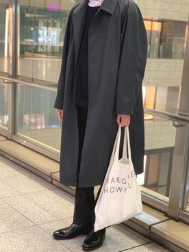 ao-iroさんの「JALAN SRIWIJAYA/ジャラン スリウァヤ　プレーントゥビジネスドレスシューズ（革靴）」を使ったコーディネート