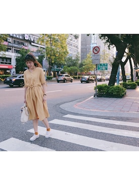 「青文字系」｜monamomooさん（レディース・167cm）の秋コーディネート